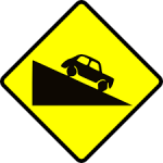 steep hill