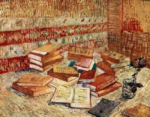 still-life-with-french-novels-and-a-rose-vincent-van-gogh-1887