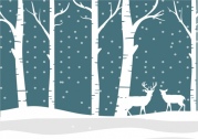 winter_background_white_silhouette_reindeer_trees_snowy_ornament_6829138